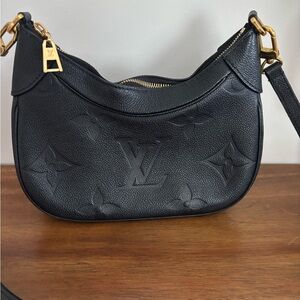 Louis Vuitton Black Monogram Shoulder Bag